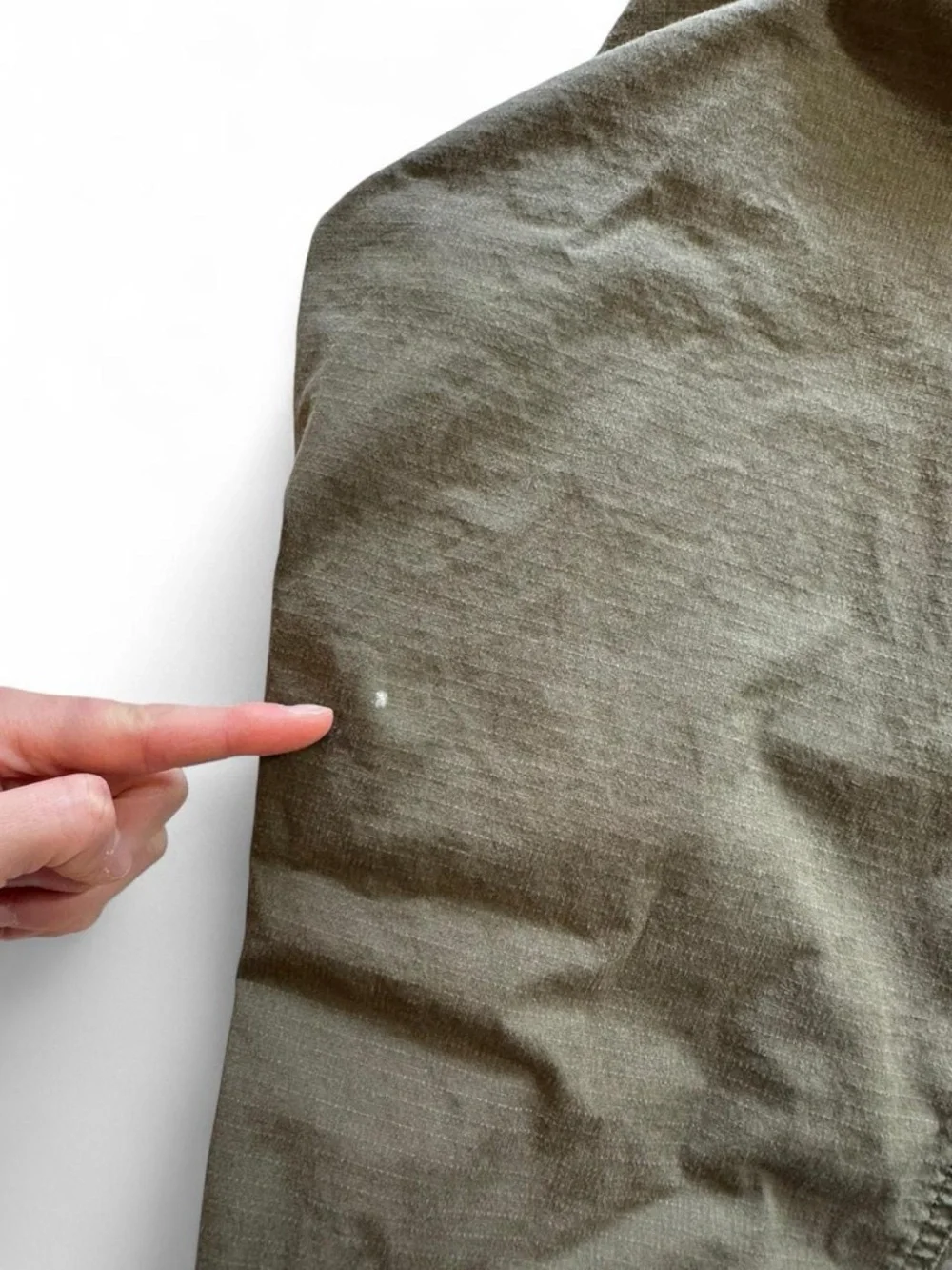 Vuori Ripstop Climber Pant Army Green Drawstring Hiking S